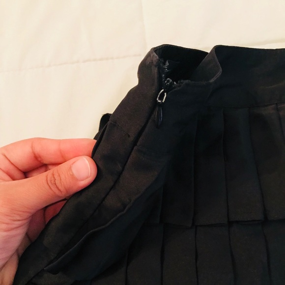 Black Ruffle Skirt - Picture 2 of 3